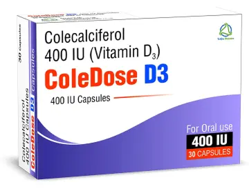 Vitamin D3 Capsules 400 IU