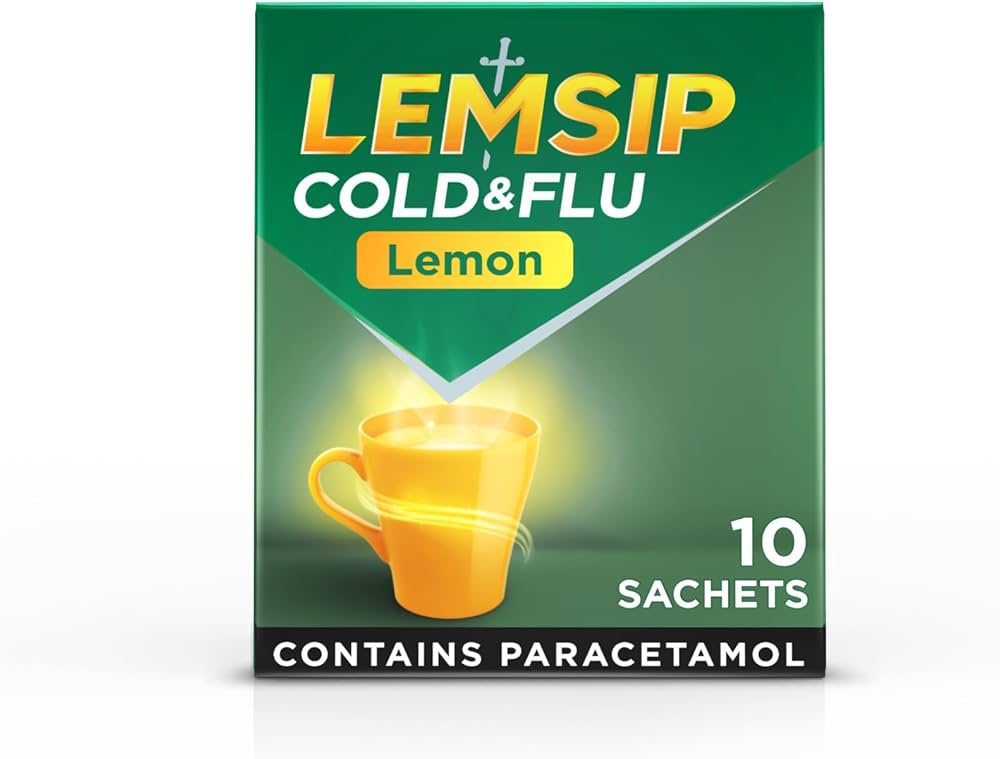 Lemisip Cold and Flu Lemon Sachets