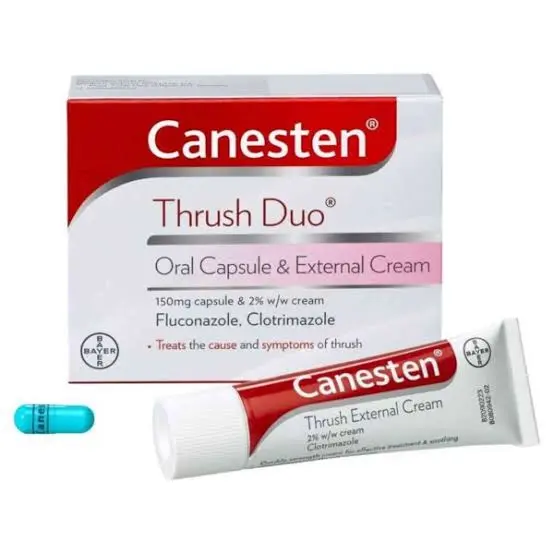 Canesten Duo (Capsule and External Cream)