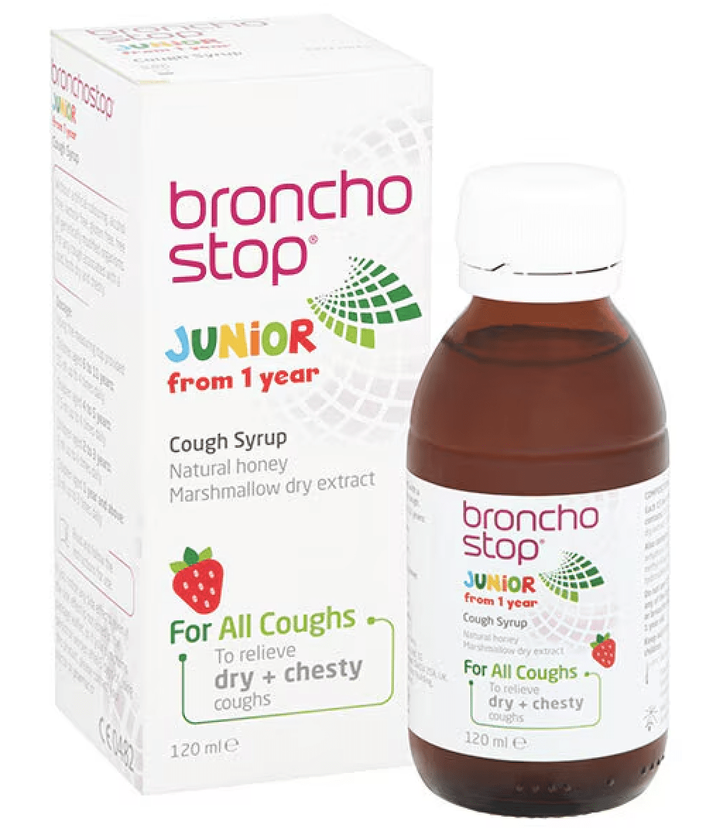 BronchoStop Junior Dry & Chesty Cough Syrup